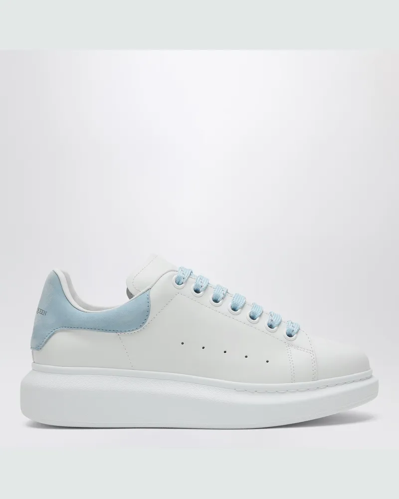 Alexander McQueen Oversize-Sneaker weiß/puderblau White