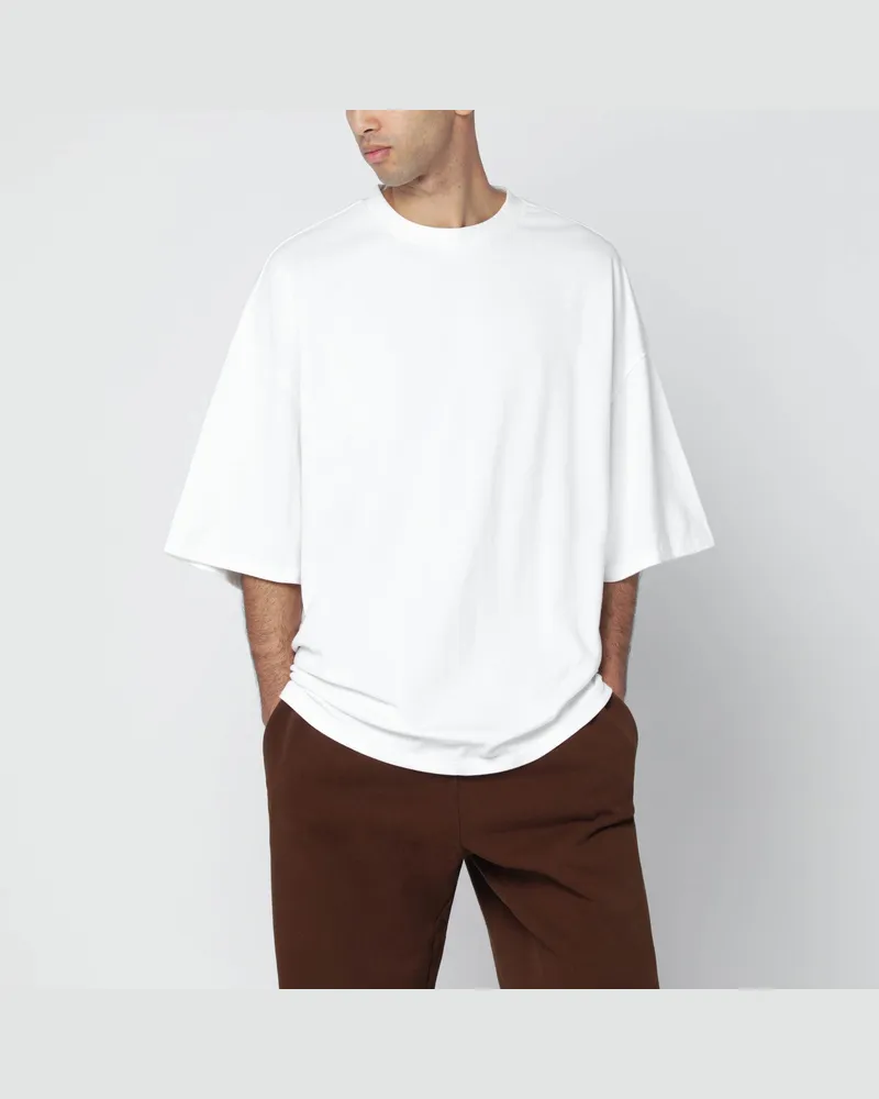Entire Studios Weißes Boxy-T-Shirt White