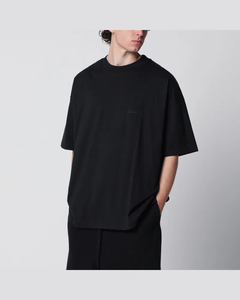 Fear of God Classic T-Shirt aus Baumwolle in Vintage-Schwarz Black