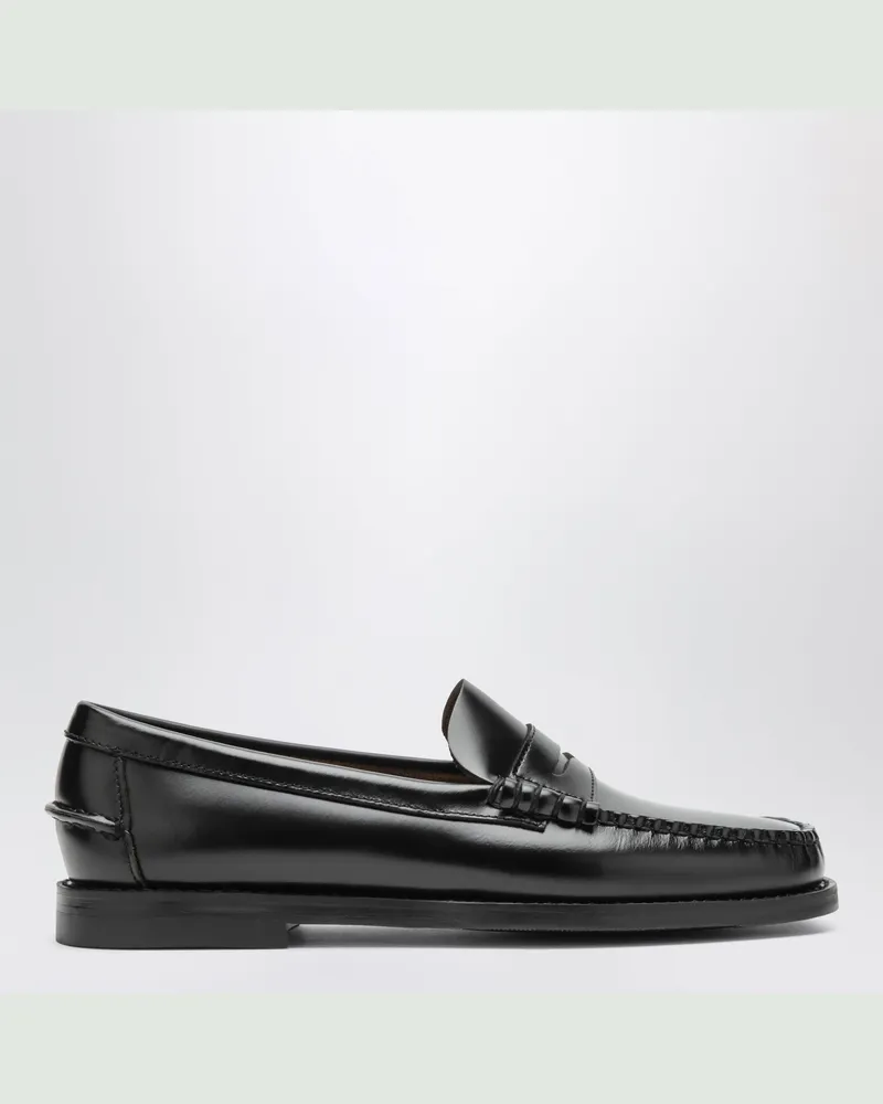 Sebago Schwarze Classic Dan Loafer aus Leder Black