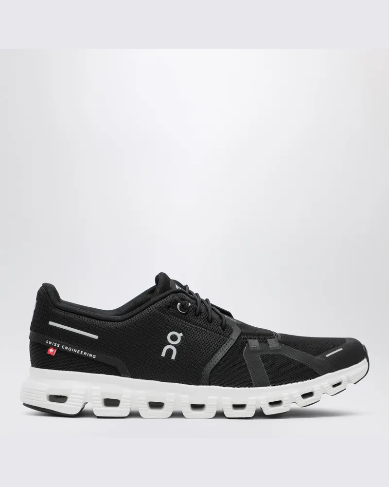 ON Sneaker Cloud 6 schwarz/weiß Schwarz
