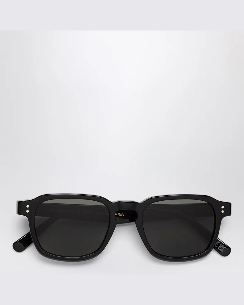 RETROSUPERFUTURE Schwarze Sonnenbrille Luce Schwarz
