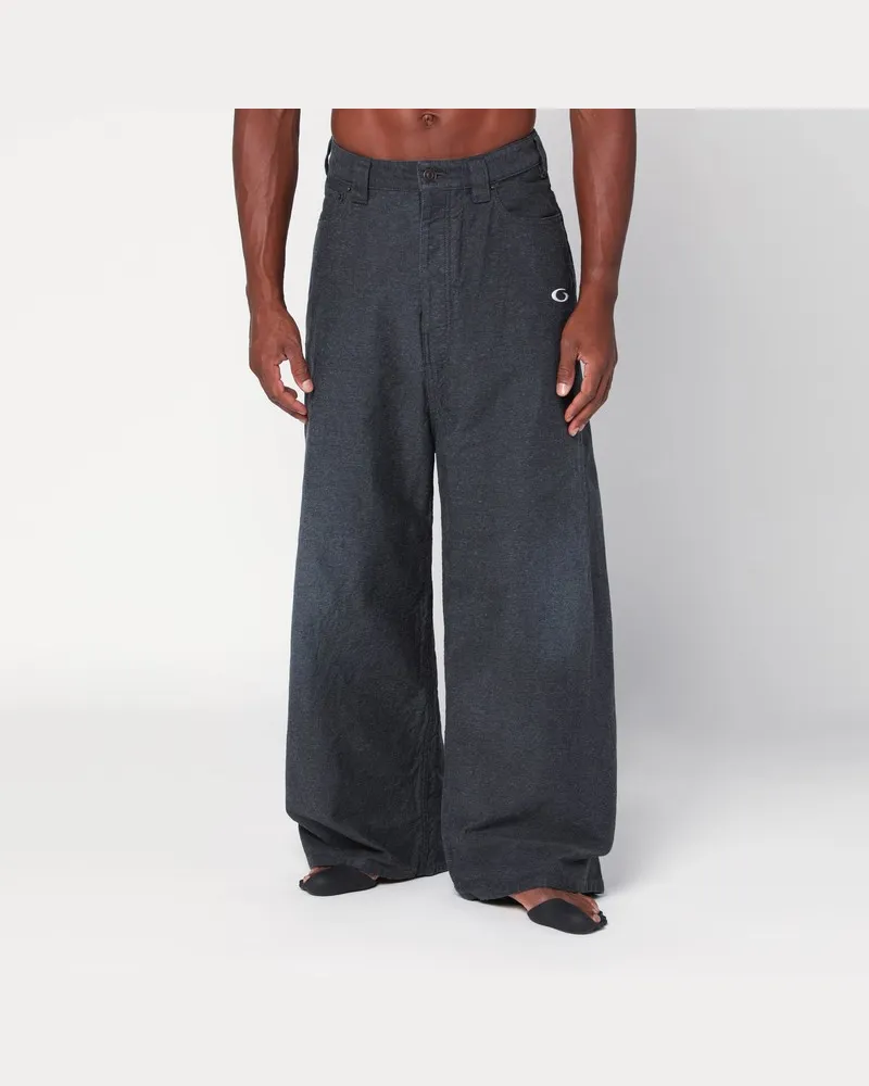 Balenciaga Jogginghose Trompe L'Oeil anthrazitgrau Grau