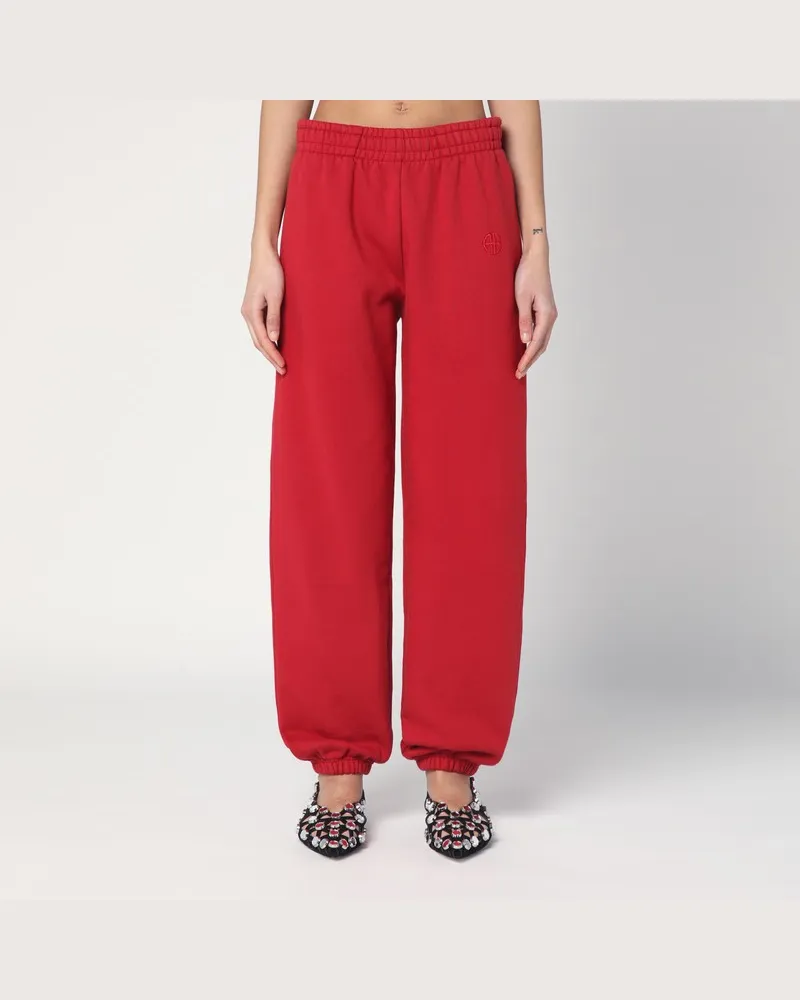 Anine Bing Rote Jogginghose Rot