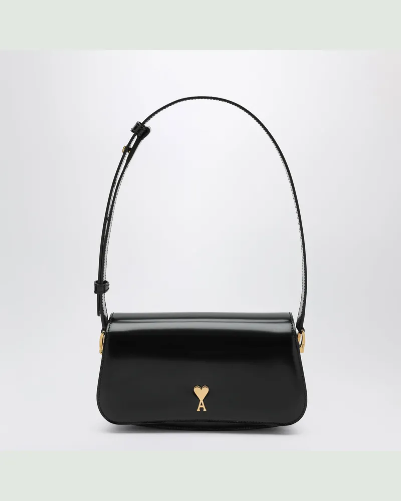 AMI Paris Paris Paris Schultertasche in Schwarz Black
