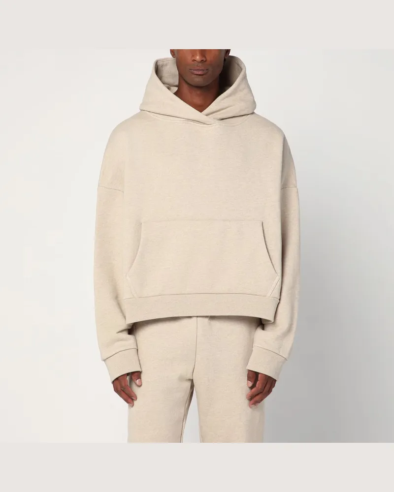 Entire Studios Sweatshirt in Taupe aus Baumwolle Beige