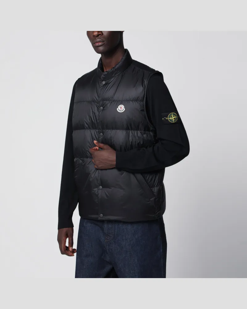 Moncler Tuquerouye Daunenweste in Schwarz Black