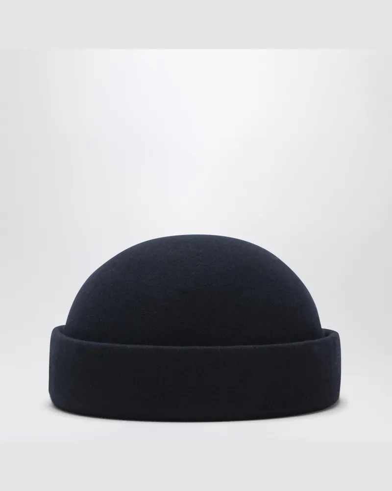 Loro Piana Blaue Scotty Kaschmirmütze 