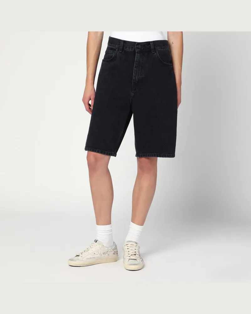 Carhartt WIP W Brandon Shorts in Schwarz Schwarz