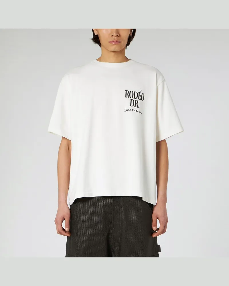 1989 STUDIO Kurzarm-T-Shirt Rodeo weiß Weiß