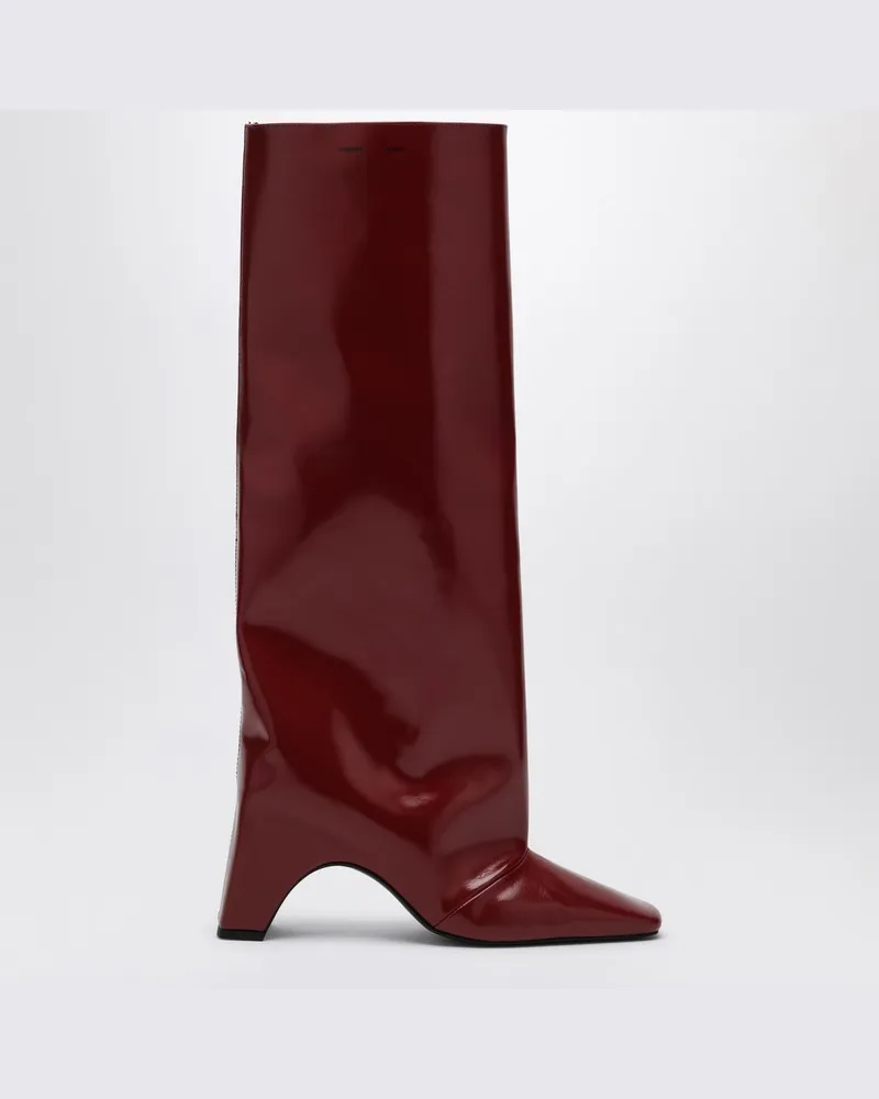 COPERNI Glänzende rote Bridge-Stiefel Rot