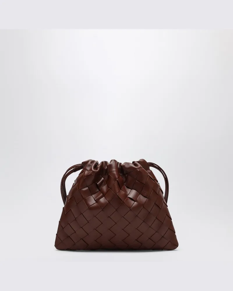Bottega Veneta Kleine braune Clutch Braun