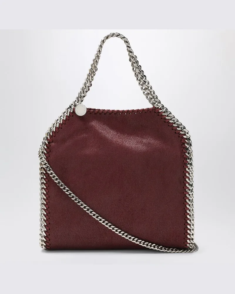 Stella McCartney Falabella Mini-Pflaumentasche Burgunderrot