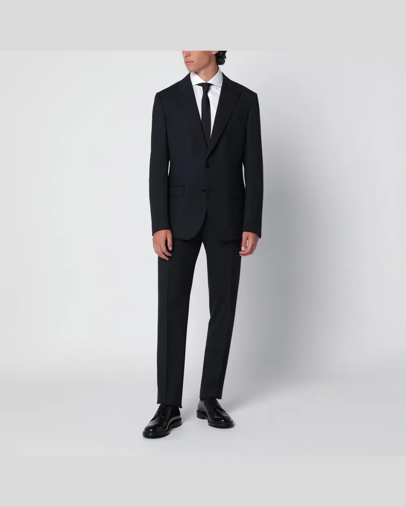Dolce & Gabbana Martini Light Anzug in dunkelblauer Schurwolle Blue