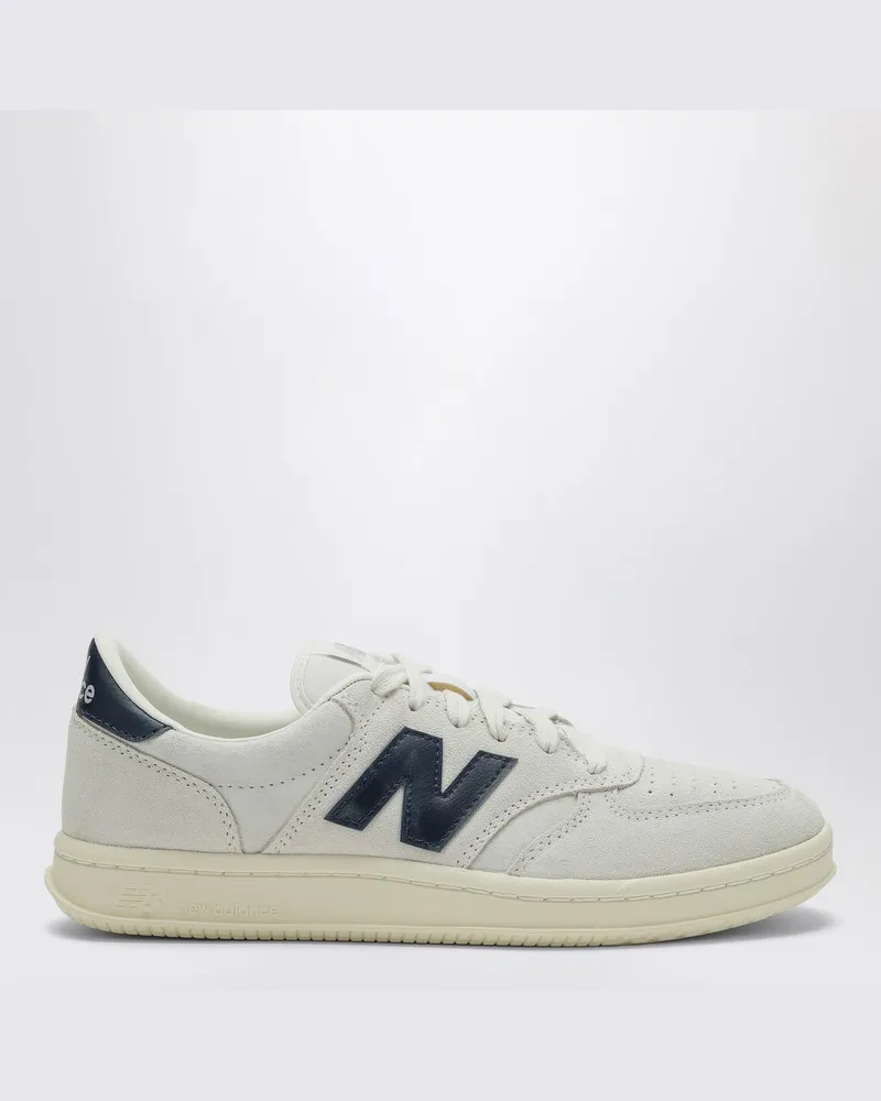New Balance Sneaker T500 weiß/blau aus Wildleder Weiß
