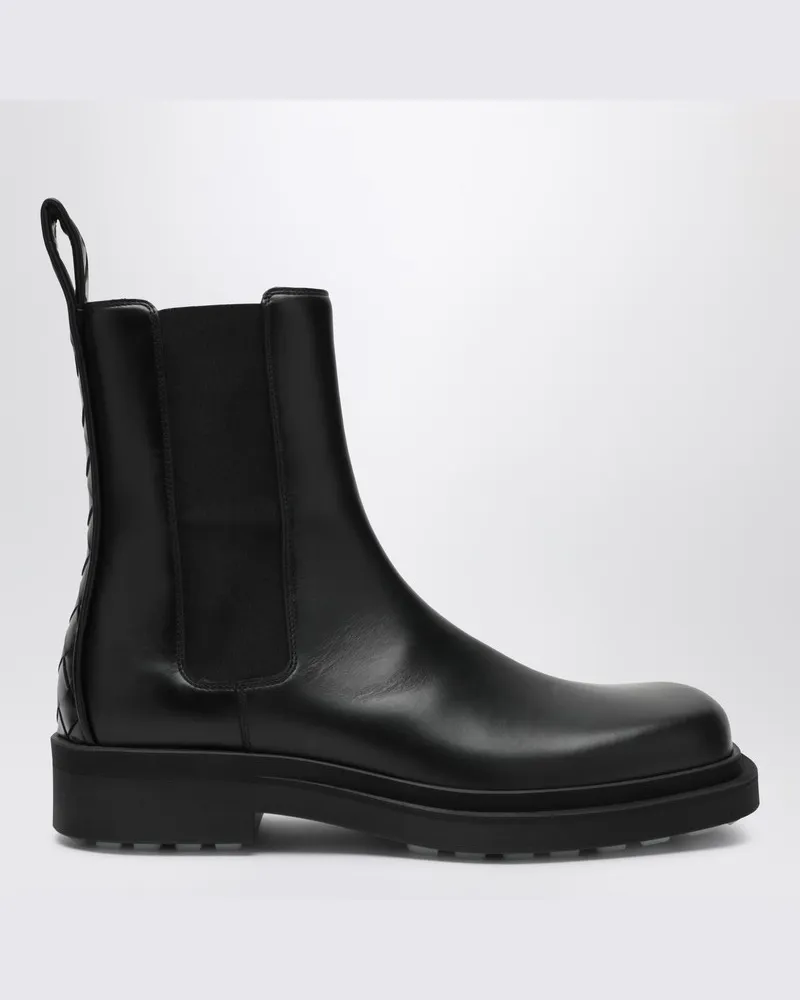 Bottega Veneta Schwarze Ben Chelsea-Stiefeletten Schwarz
