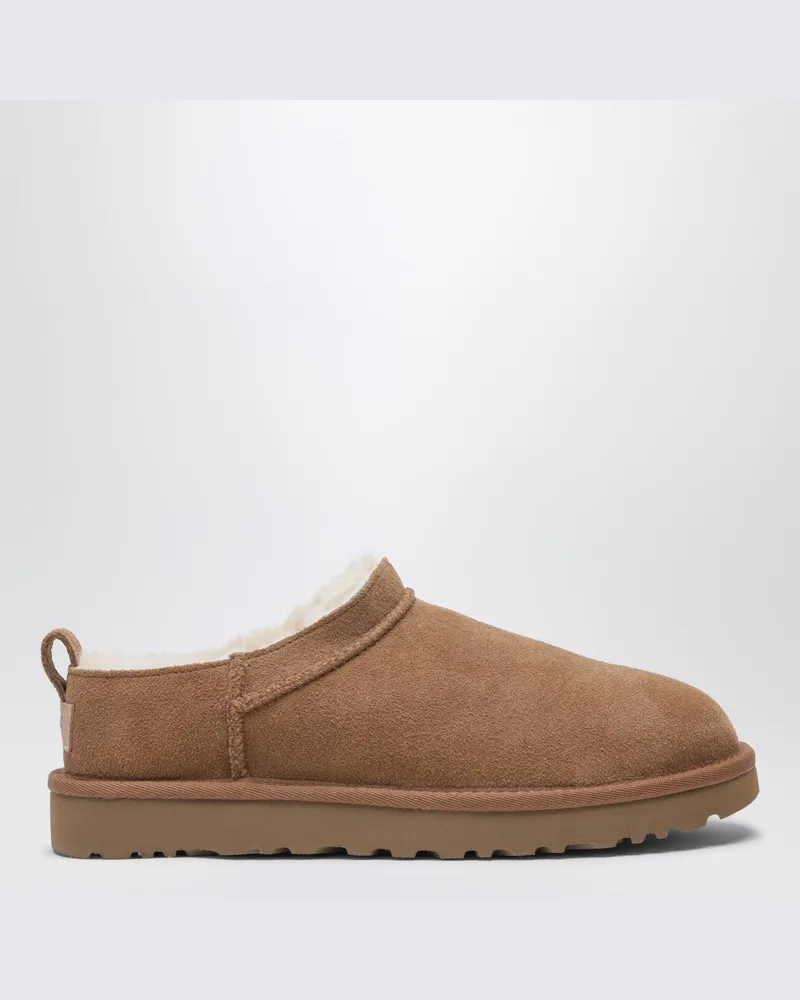 UGG Knöchelstiefel Mikro Farbe Kastanie Braun