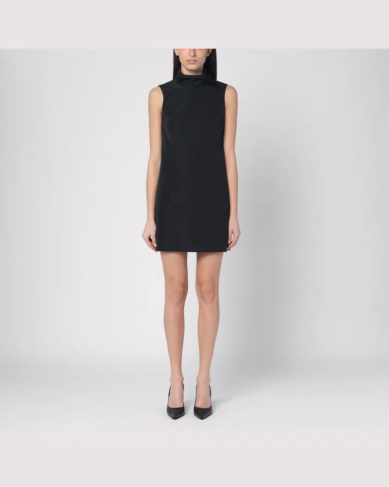 Givenchy Mini schwarzes Kleid mit Schleife Black