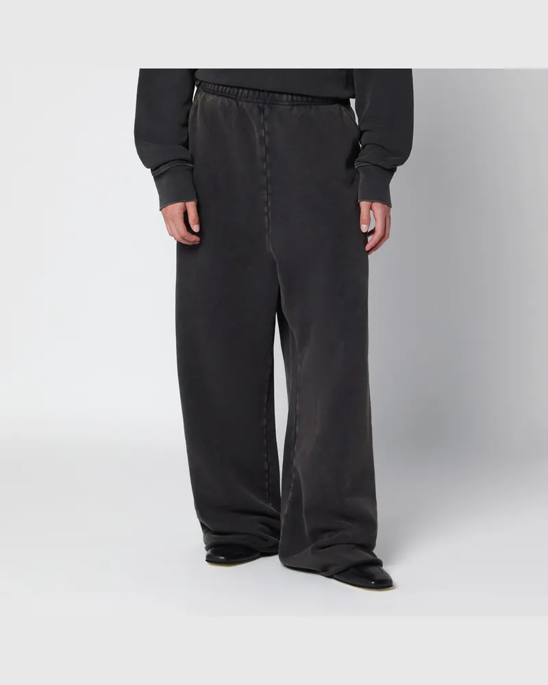 Entire Studios Full Sweatpant Jogginghose in verwaschenem Schwarz Black