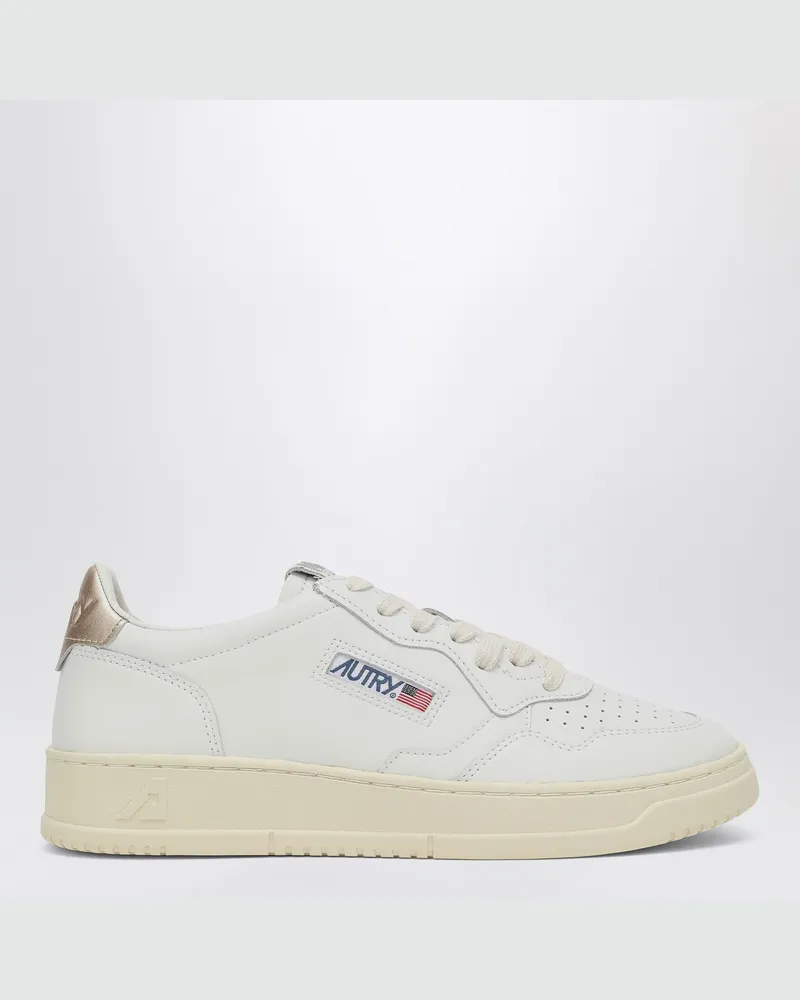 AUTRY LederSneakers Medalist weiß/gold White