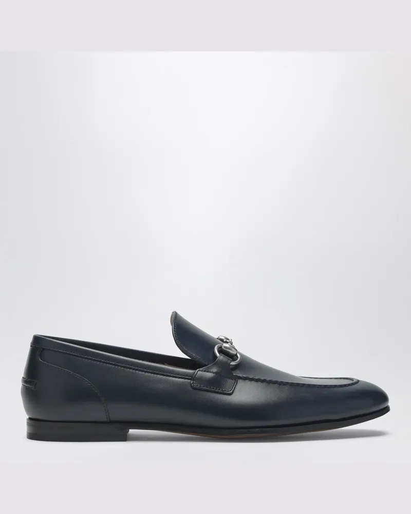 Gucci Blauer Loafer mit Horsebit Blue