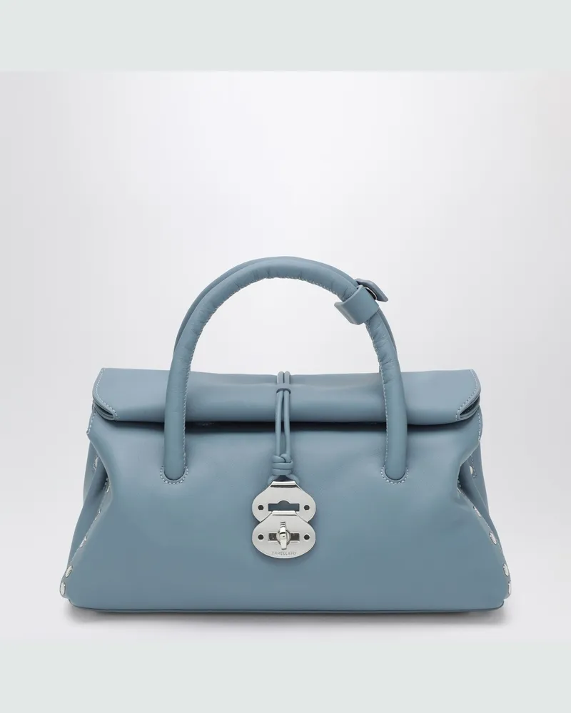 Zanellato Kleine blaue Dotta Centauro-Tasche Blue
