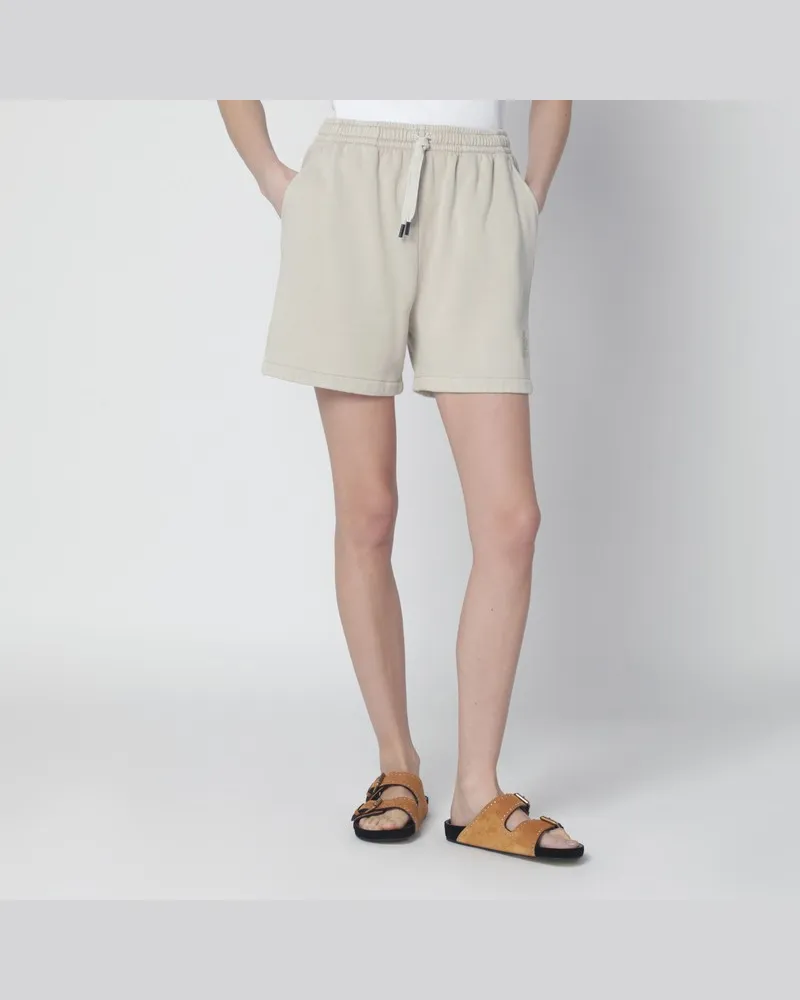 Isabel Marant Sportliche Shorts in Sandfarbe Beige