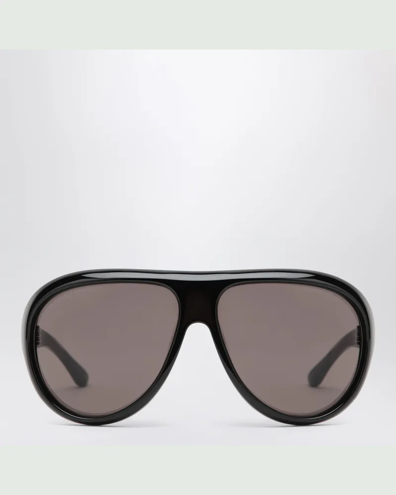 Gucci Schwarze Piloten-Sonnenbrille Black