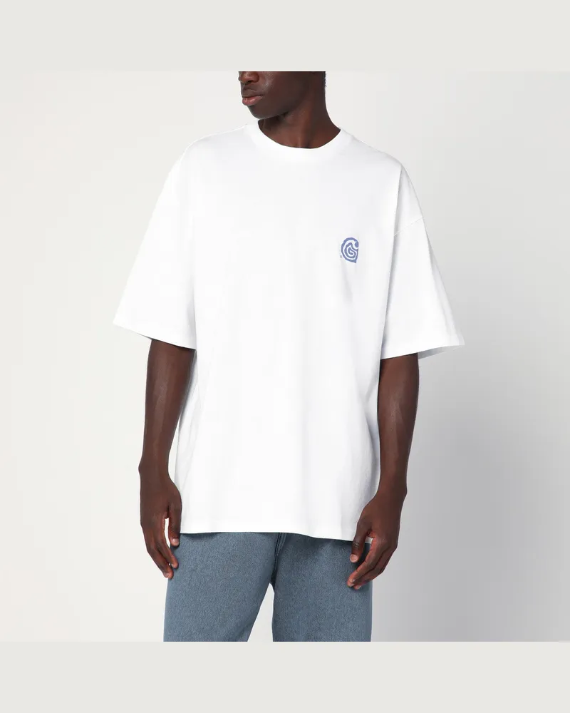 Carhartt WIP Weißes S/S Helix T-Shirt White