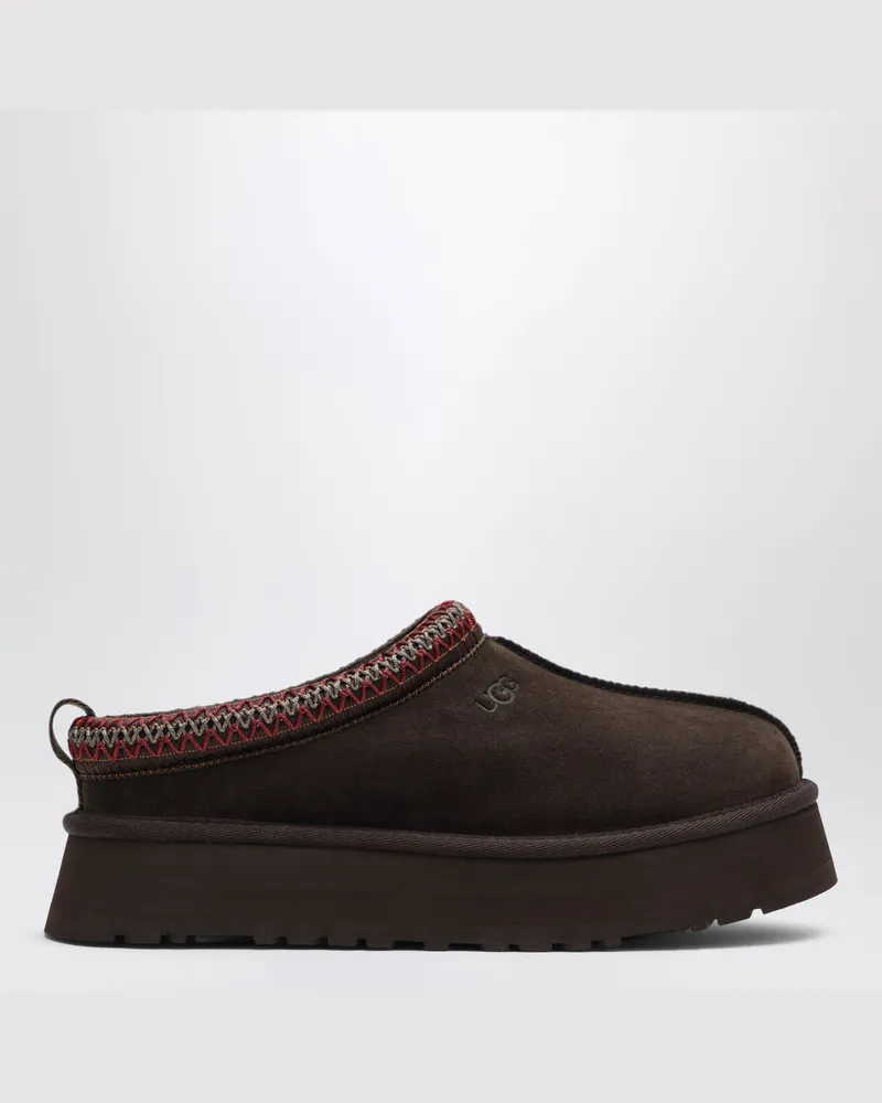 UGG Braune Tazz-Pantoletten aus Wildleder Brown