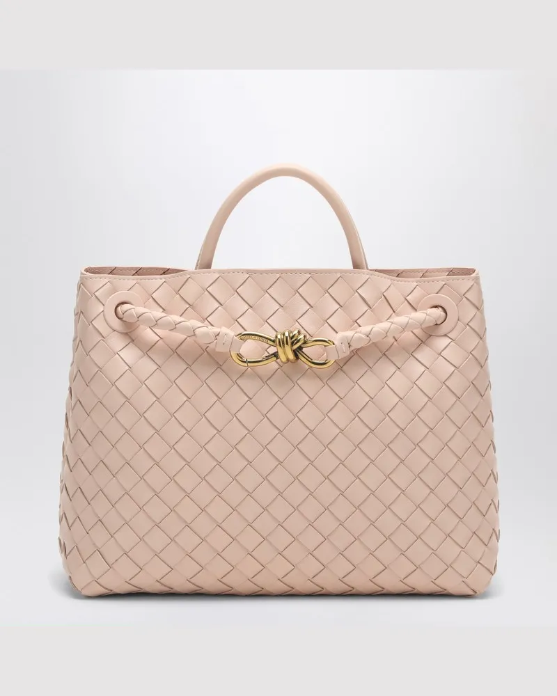 Bottega Veneta Hellrosa Andiamo mittlere Tasche Rosa