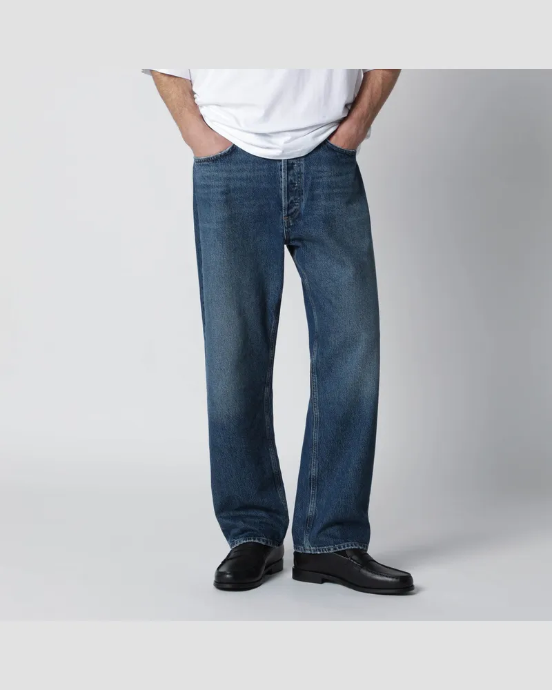 AGOLDE Blaue Publish Jeans aus regeneriertem Denim Blue