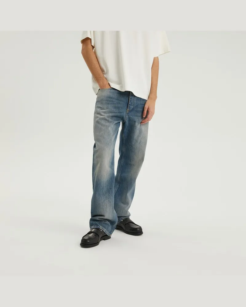 1989 STUDIO Osaka Denim-Hosen Blau
