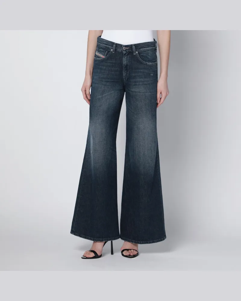 Diesel Relaxed 1996 D-Sire Jeans in Grau-Schwarz 