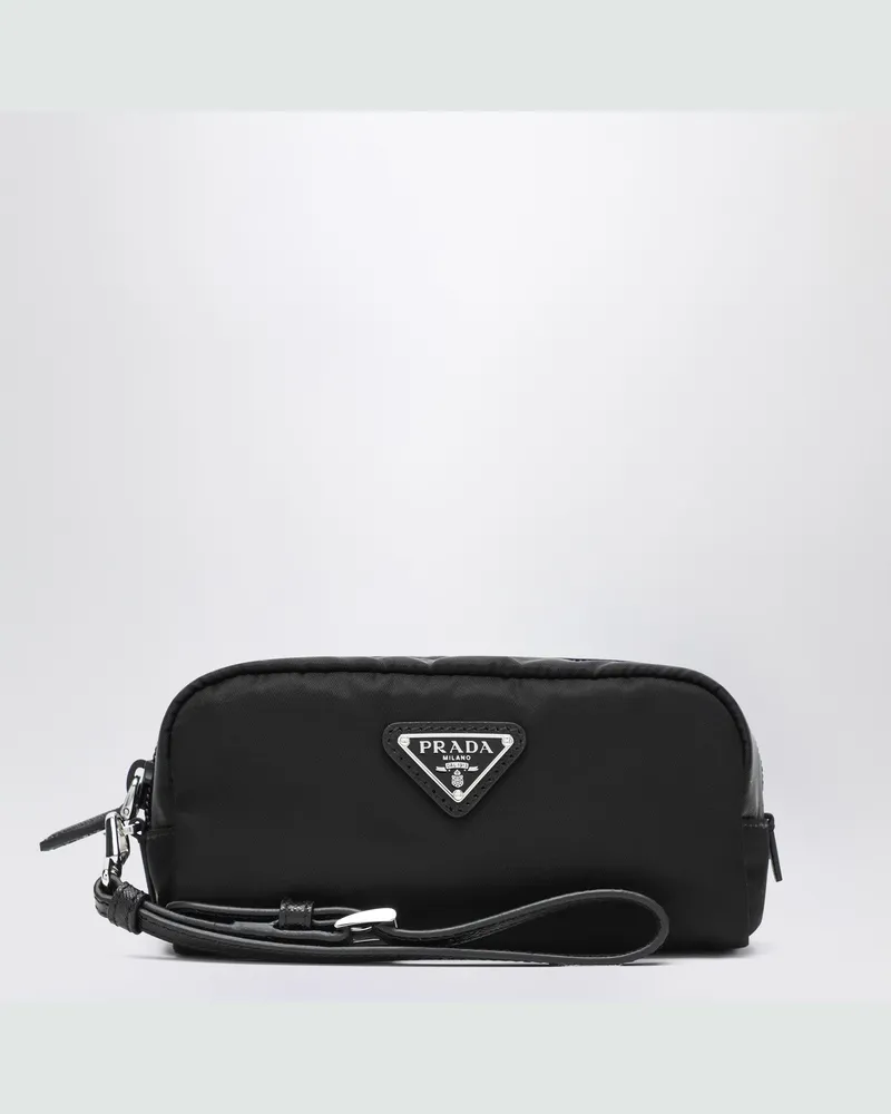 Prada Schwarze Mappe aus Re-Nylon Black