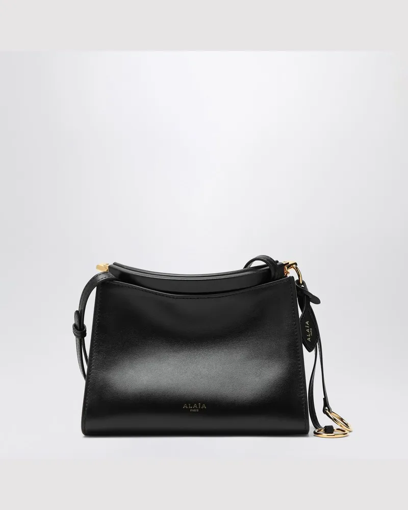 Alaïa Kleine quadratische Tasche Le Click schwarz Schwarz