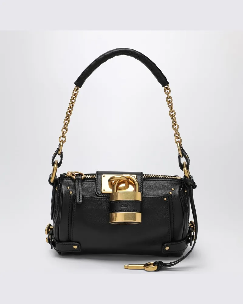 Chloé Kleine schwarze Paddington Tasche Schwarz