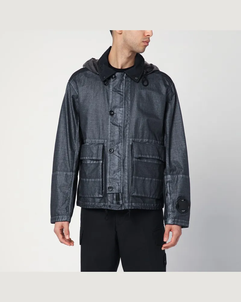 C.P. Company Mille-Jacke in Perlgrau Grau