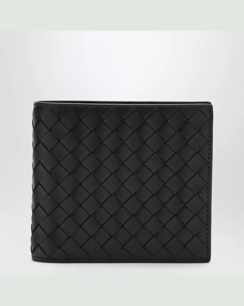Bottega Veneta Black Intrecciato wallet Black