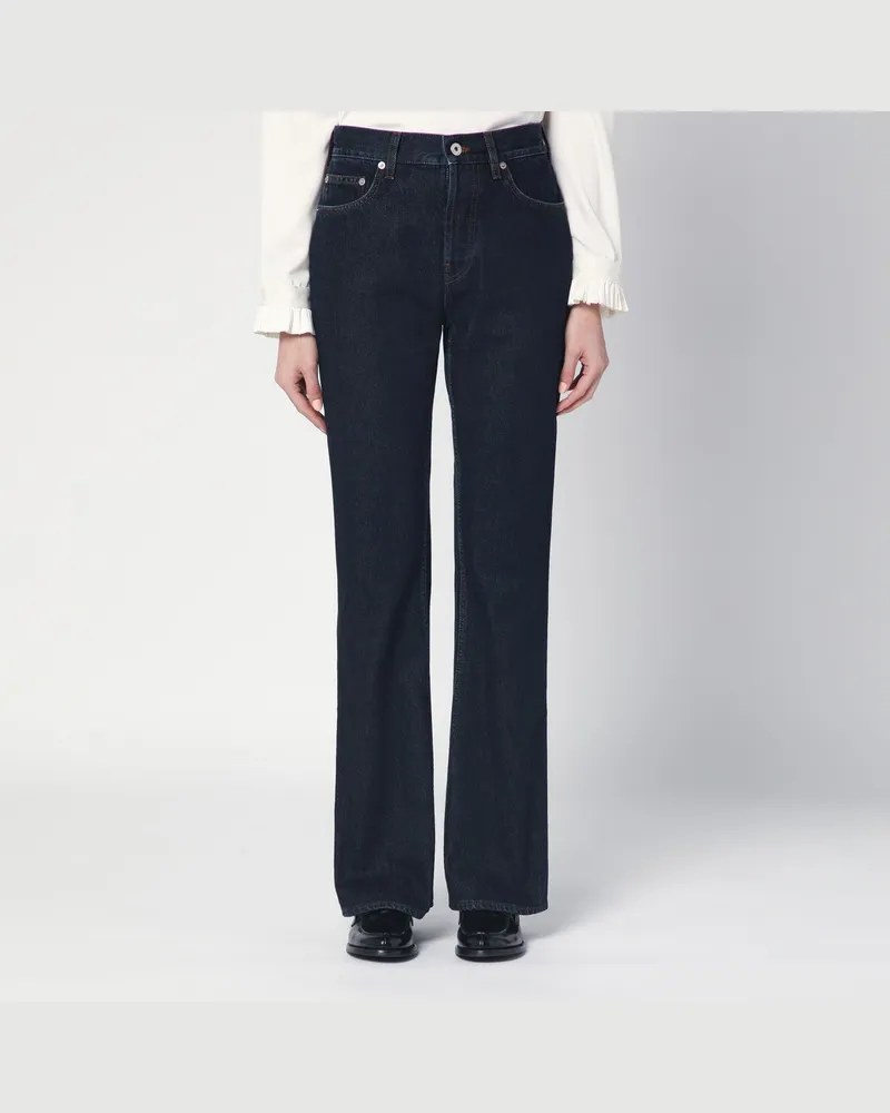 Burberry Dunkelblaue Schlagjeans 