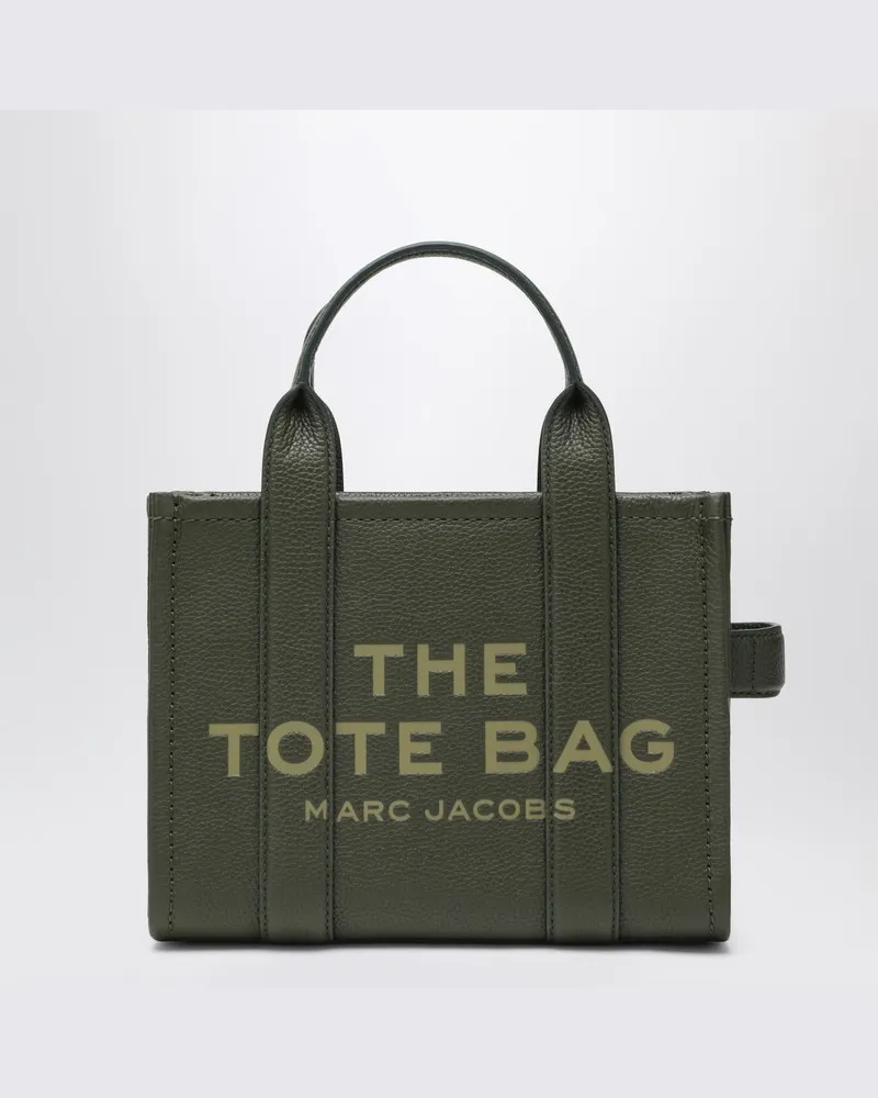 Marc Jacobs The Small Tote Bag in Leder Waldgrün Grün