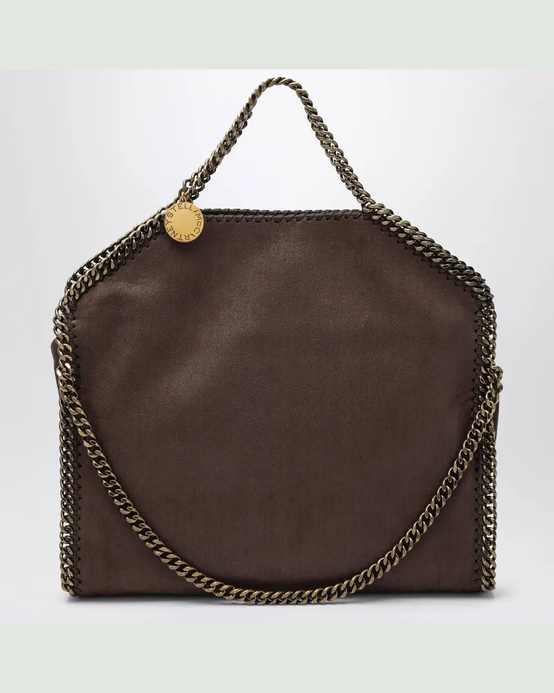 Stella McCartney Mahagonifarbene Falabella Tote Bag Brown