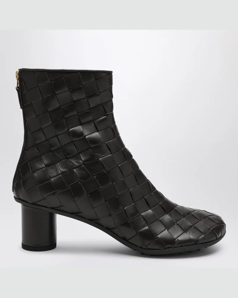 Bottega Veneta Fondant Intrecciato Atomic Stiefel Brown