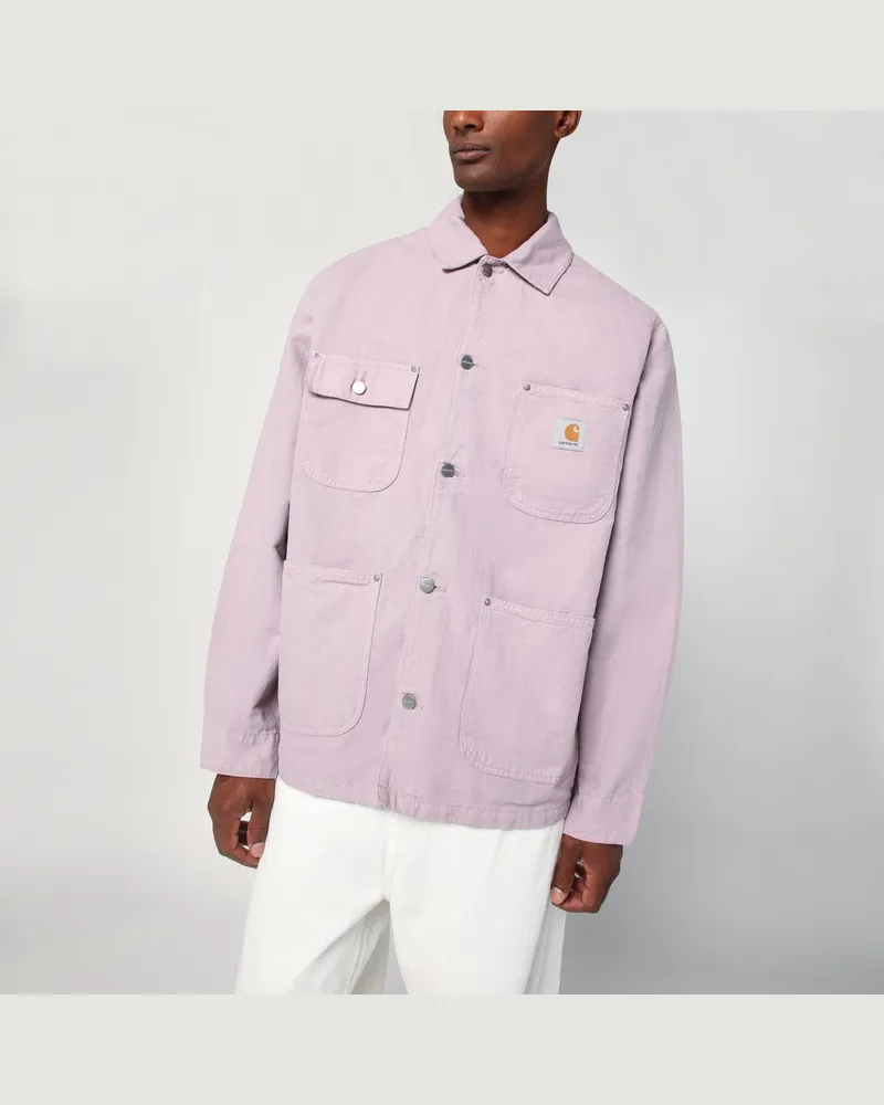 Carhartt WIP Walter Chore Coat Pink Fog Rosa
