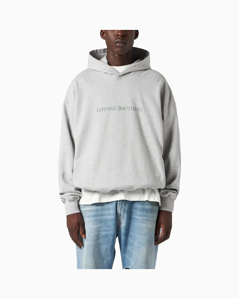 1989 STUDIO Hoodie Lehman Brothers Oatmeal grey Grau