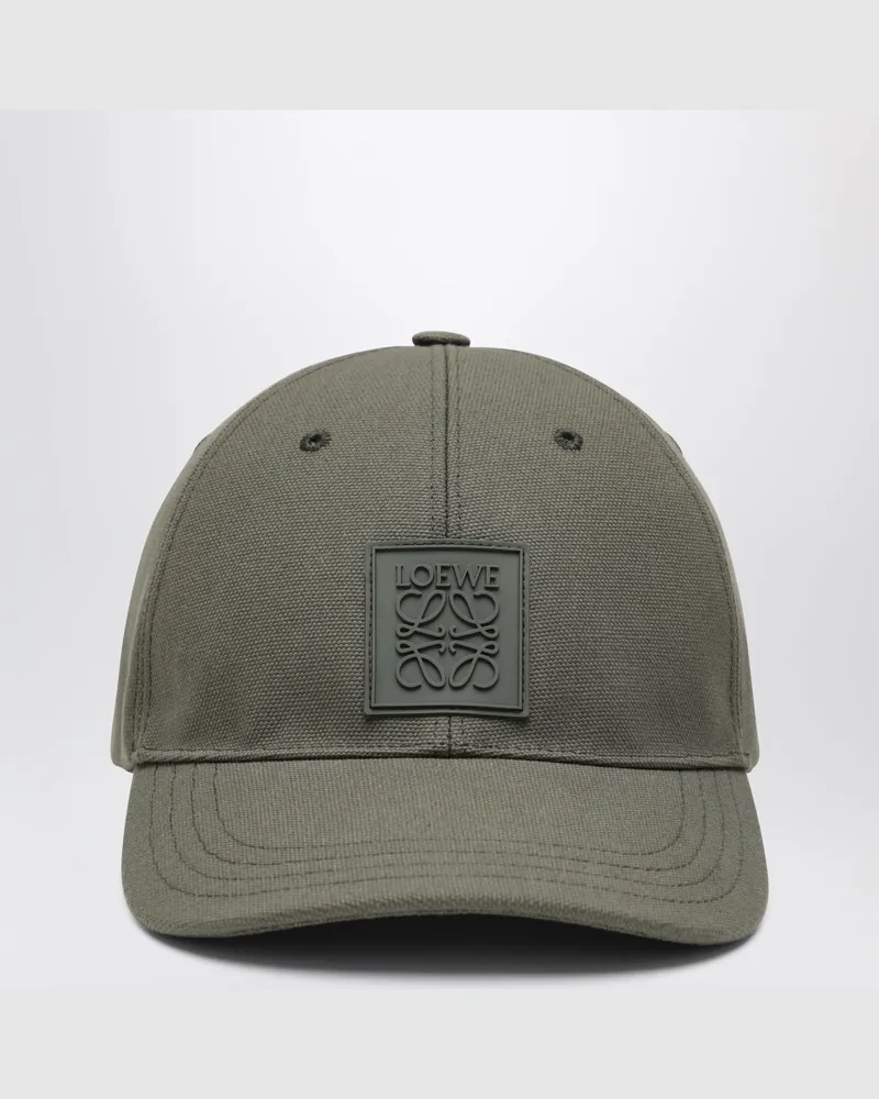 Loewe Khakigrüner Hut mit Anagram-Logo Green
