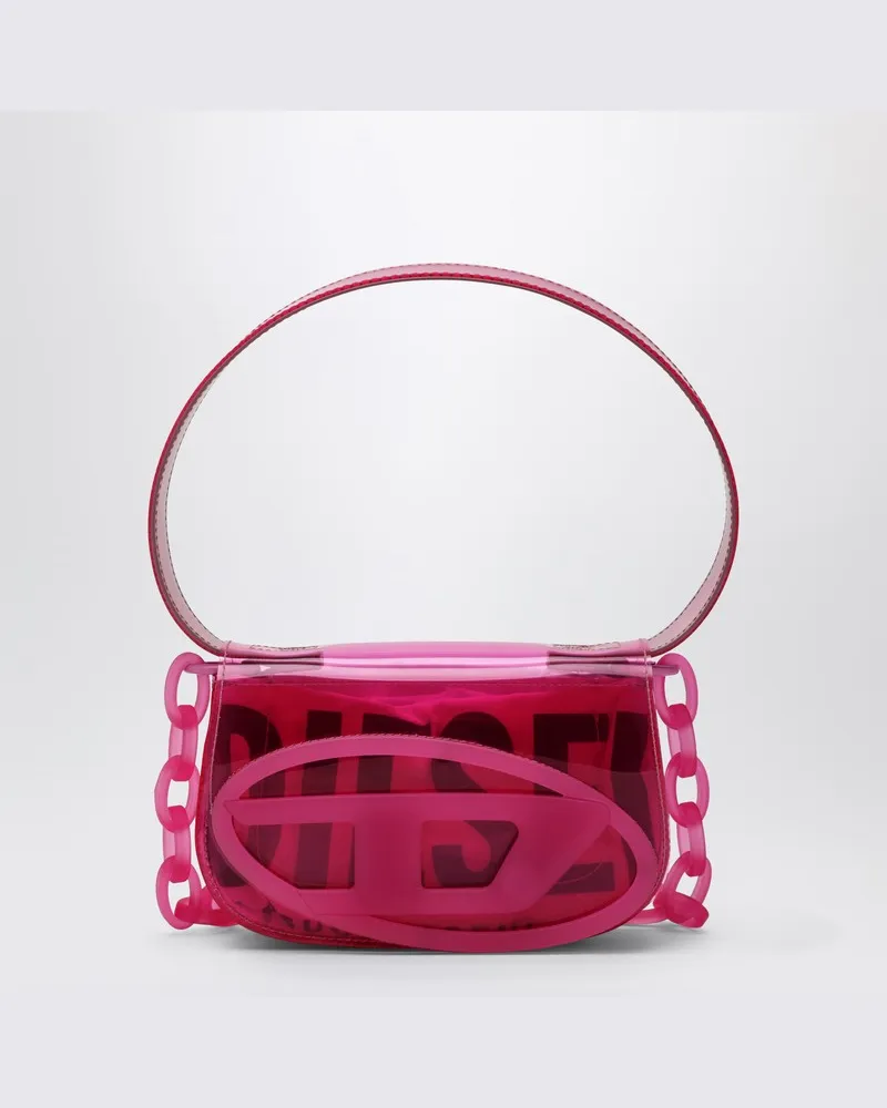 Diesel 1DR Schultertasche aus TPU rosa Rosa