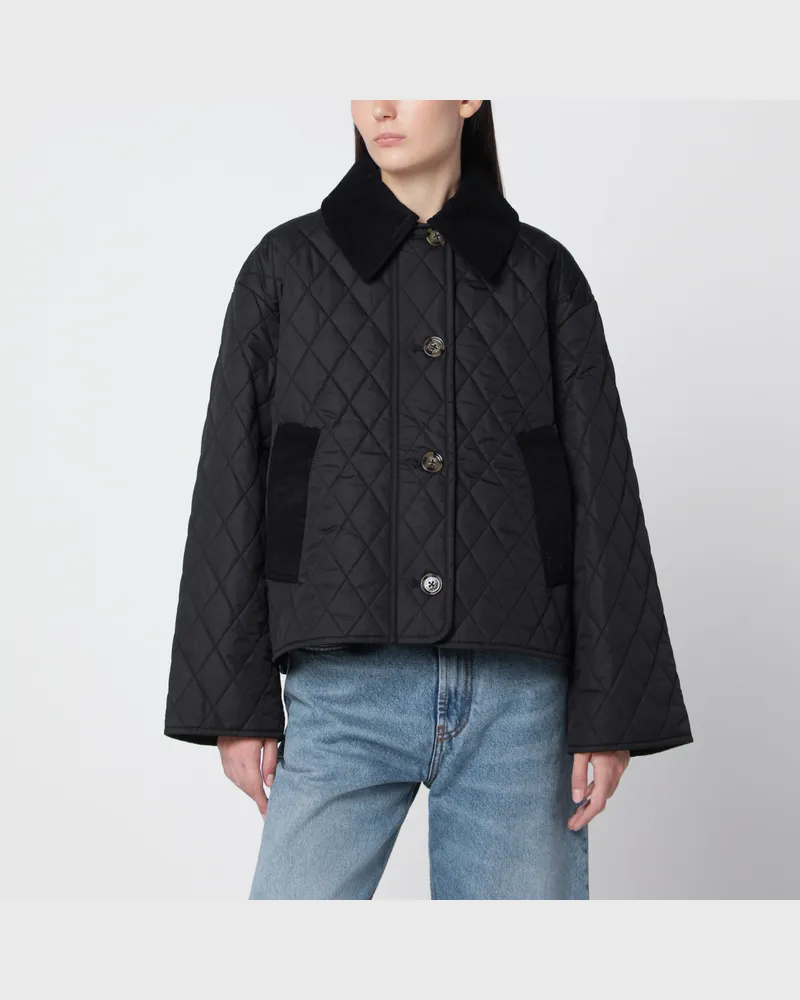 Barbour Black Moira quilted jacket Black