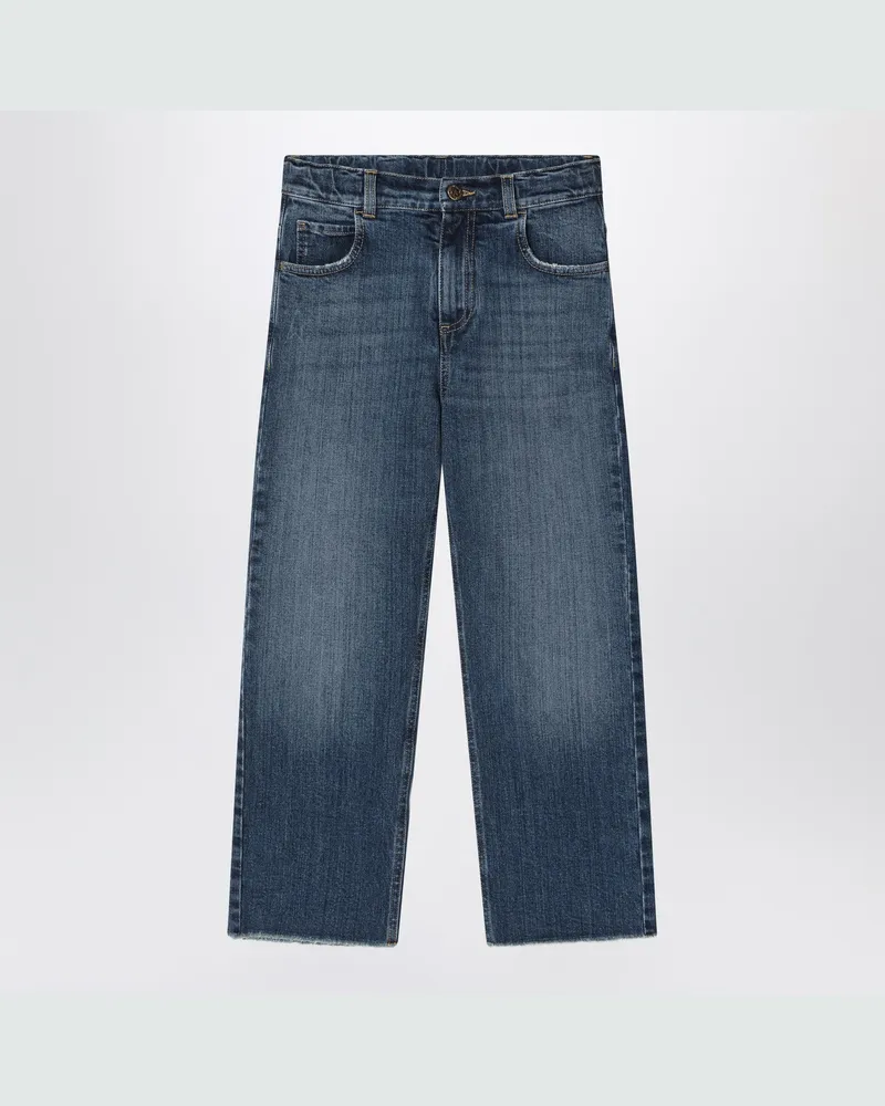 Golden Goose Jeans dunkelblau mit verwaschenen Effekt Blue