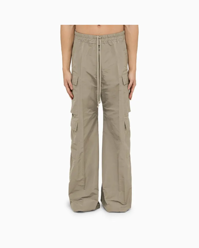 Rick Owens Weite perlgraue Hose Cargobelas Beige